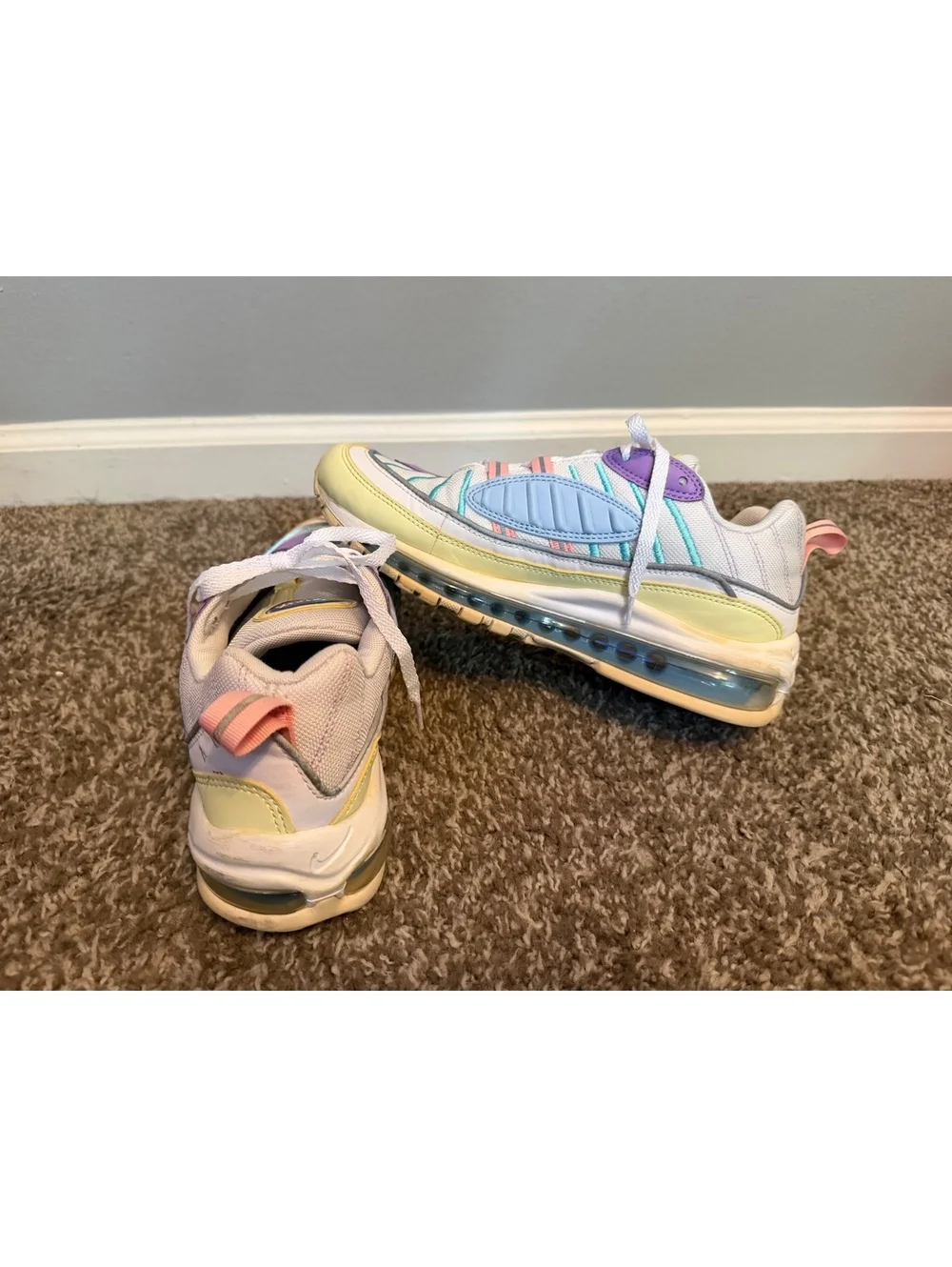 Nike Air Max 98 Pastel Sneakers Women’s 9